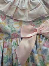 Load image into Gallery viewer, Ceyber Girls Pastel Bow Smock Style Dress