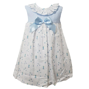 Ceyber Girls Boat A-line Style Dress