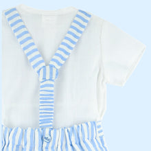 Load image into Gallery viewer, Baby Ferr Boys Blue Stripe H Bar Short Set