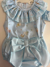 Load image into Gallery viewer, Ceyber Baby Girls Blue Goose Jam Set