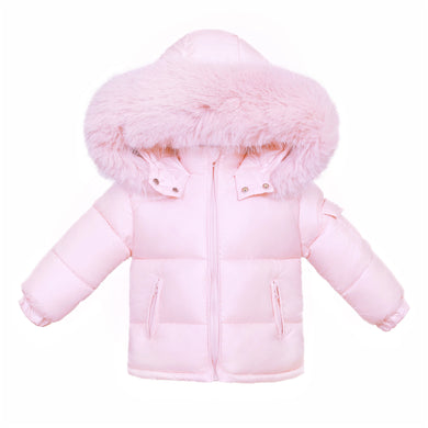 Wee Me Pink Puffer Coat