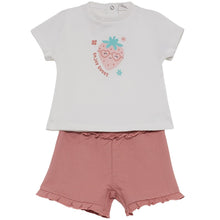 Load image into Gallery viewer, Street Monkey Girls Sweet Strawberry Short Set