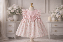 Load image into Gallery viewer, Ceyber Girls Pink Rocking Horse Dress