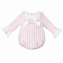 Load image into Gallery viewer, Wee Me Baby Girls Striped Romper