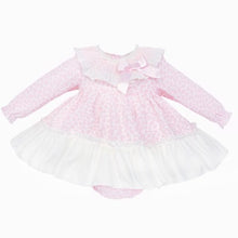 Load image into Gallery viewer, Wee Me Baby Girls Pink Floral Dress