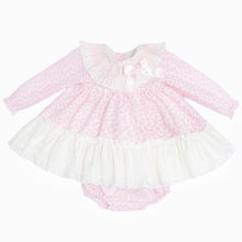 Load image into Gallery viewer, Wee Me Baby Girls Pink Floral Dress