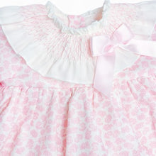 Load image into Gallery viewer, Wee Me Baby Girls Pink Floral Dress