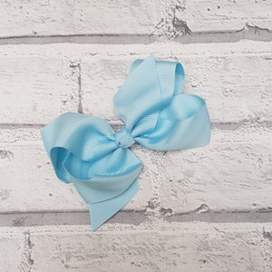 Baby Blue Hair Bow