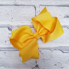 Load image into Gallery viewer, Yellow Hair Bow