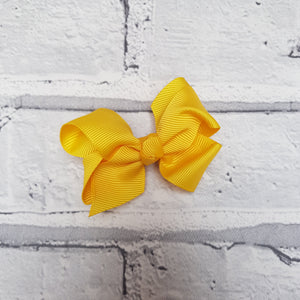 Yellow Hair Bow