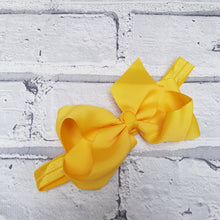 Load image into Gallery viewer, Yellow Hair Bow