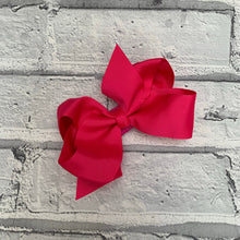 Load image into Gallery viewer, Hot Pink Hair Bow