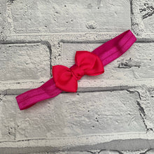 Load image into Gallery viewer, Hot Pink Hair Bow