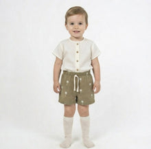 Load image into Gallery viewer, Calamaro Older Boys Palm Tree Short Set