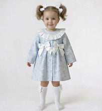 Load image into Gallery viewer, Ceyber Girls Blue Carousel Summer Coat