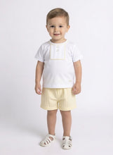 Load image into Gallery viewer, Mintini Boys Lemon Jacquard Jam Set