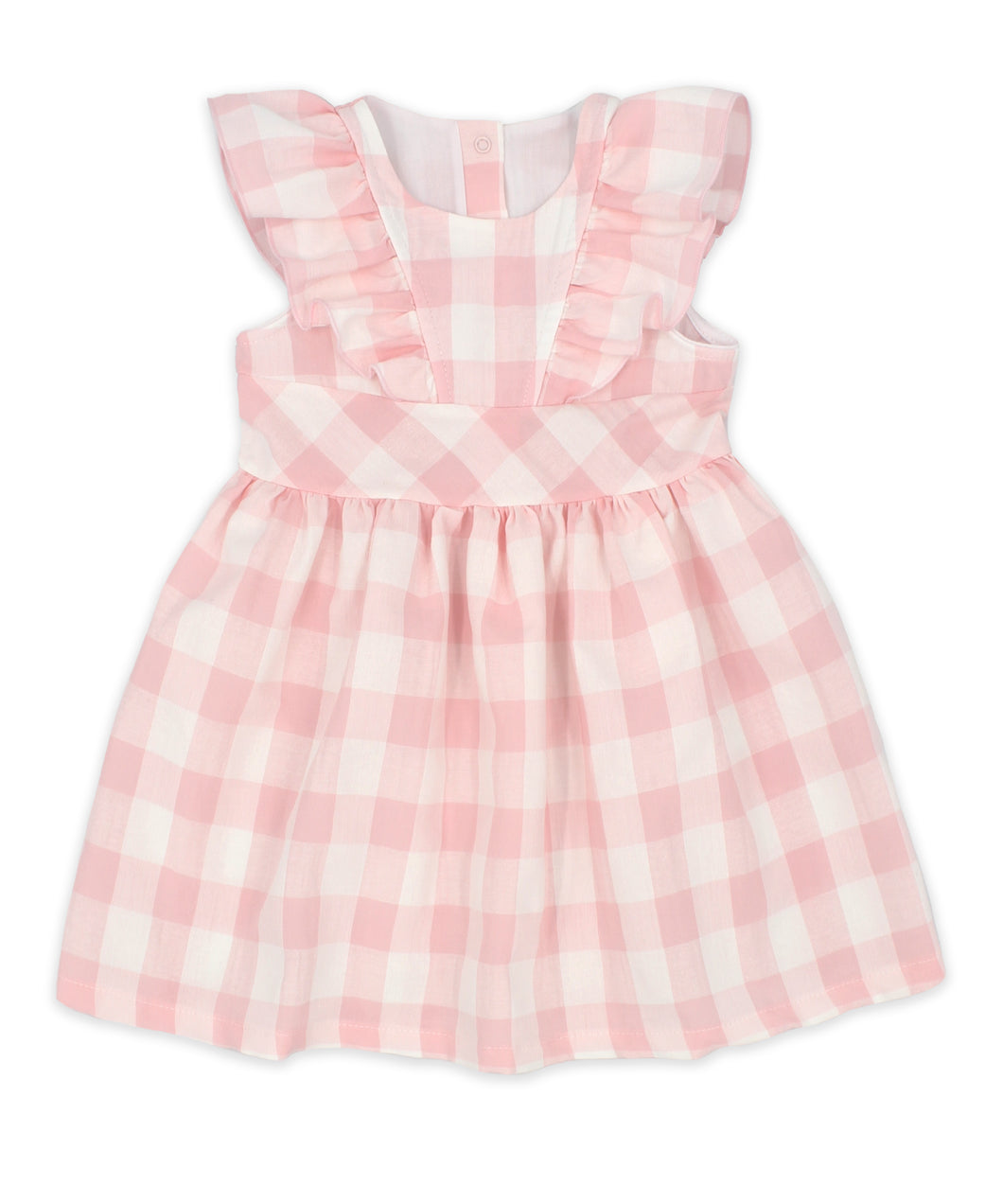 Rapife Girls Pink Check Dress