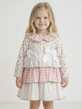 Load image into Gallery viewer, Ceyber Girls Peach Gingham Summer Coat