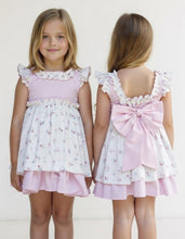 Load image into Gallery viewer, Dbb Collection Older Girls Pink Floral Dress