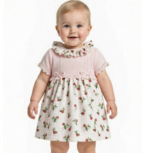 Load image into Gallery viewer, Sardon Baby Girls Strawberry Dress