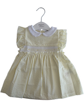 Load image into Gallery viewer, Blues Baby Lemon Smock Daisy Dress