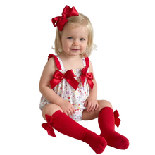 Load image into Gallery viewer, Ceyber Baby Girls Red Fruit Romper