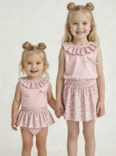 Load image into Gallery viewer, Rapife Girls Ditsy Jam Skirt Set