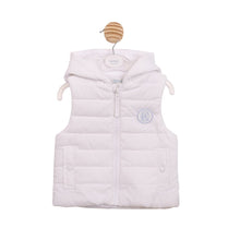 Load image into Gallery viewer, Mintini Boys White Gilet