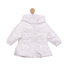Load image into Gallery viewer, Mintini Girls White Summer Coat