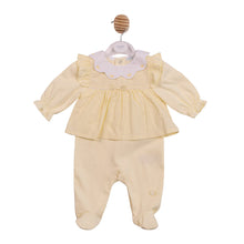 Load image into Gallery viewer, Mintini Baby Girls Lemon Butterfly All In One