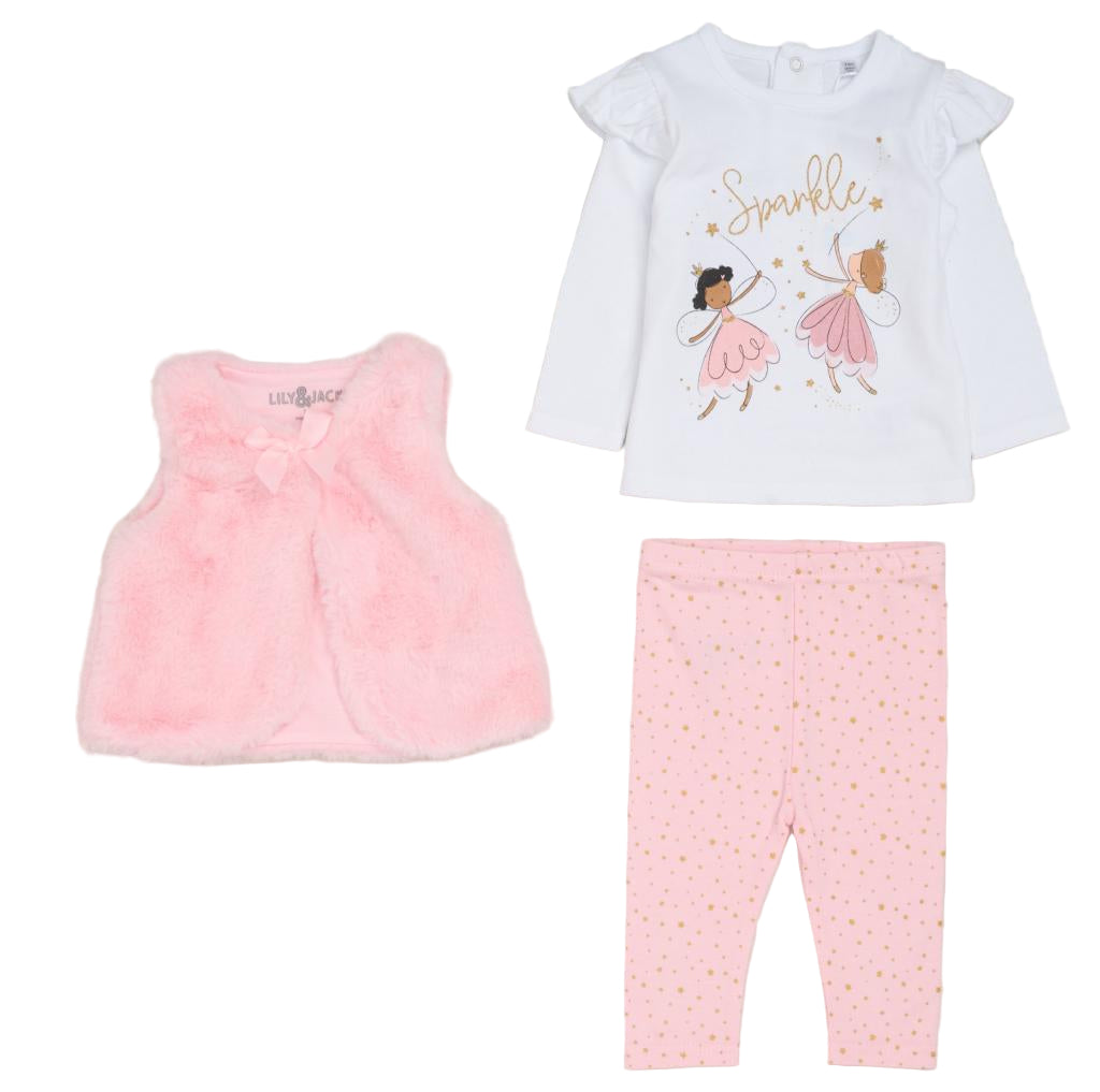 Lily & Jack Fairy 3 Piece Legging Set