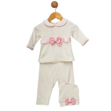 Visara Baby Girls 3 Piece Bow Set