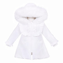 Load image into Gallery viewer, Wee Me Baby Faux Fur Hood Coat