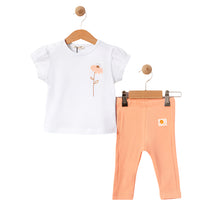 Load image into Gallery viewer, Baby Girls Flower Legging Set