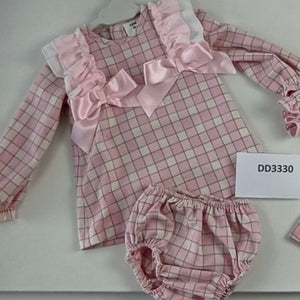 Ceyber Baby Girls Pink Dress 3M-36M