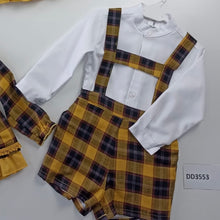 Load image into Gallery viewer, Ceyber Baby Boys Mustard H-Bar Set 12M-4Y