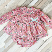 Load image into Gallery viewer, Baby Ferr Baby Girls Dusky Floral Dress 3M-36M