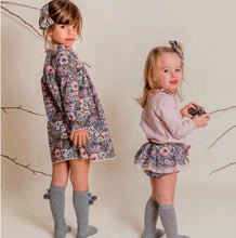 Load image into Gallery viewer, Calamaro Baby Girls Grey And Pink Jam 3M-36M