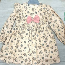 Load image into Gallery viewer, Baby Ferr Older Girls Cream Floral Dress 2Y-8Y
