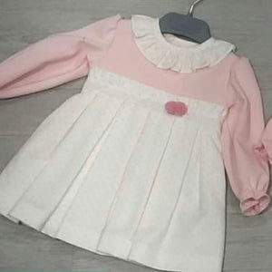 Baby Ferr Baby Girls Pink Dress 6M-36M