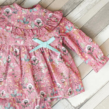 Load image into Gallery viewer, Baby Ferr Baby Girls Dusky Floral Dress 3M-36M