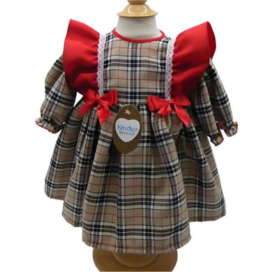 Kinder Baby Girls Tartan Dress