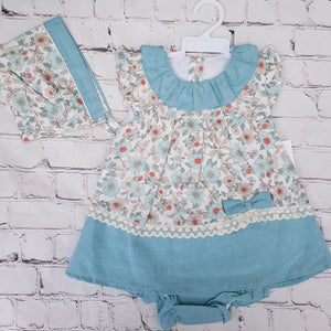 Baby Ferr Teal and Cream Collection