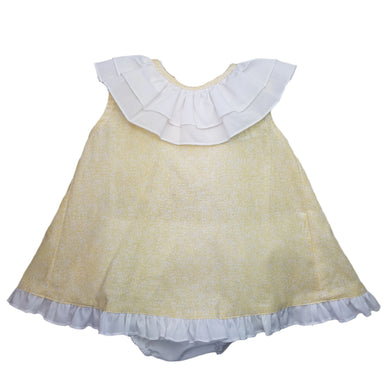 Ceyber Baby Girls Floral Lemon Jam Set