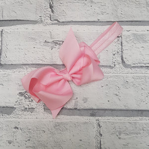 Baby Pink Hair Bow