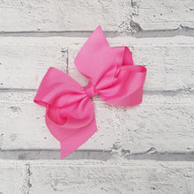 Load image into Gallery viewer, Dark Pink Hair Bow