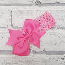 Load image into Gallery viewer, Dark Pink Hair Bow