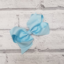 Load image into Gallery viewer, Blue Hair Bow