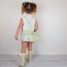 Load image into Gallery viewer, Dbb Lemon And Blue Baby Girls Romper 3M