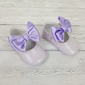 lilac Pram Shoe
